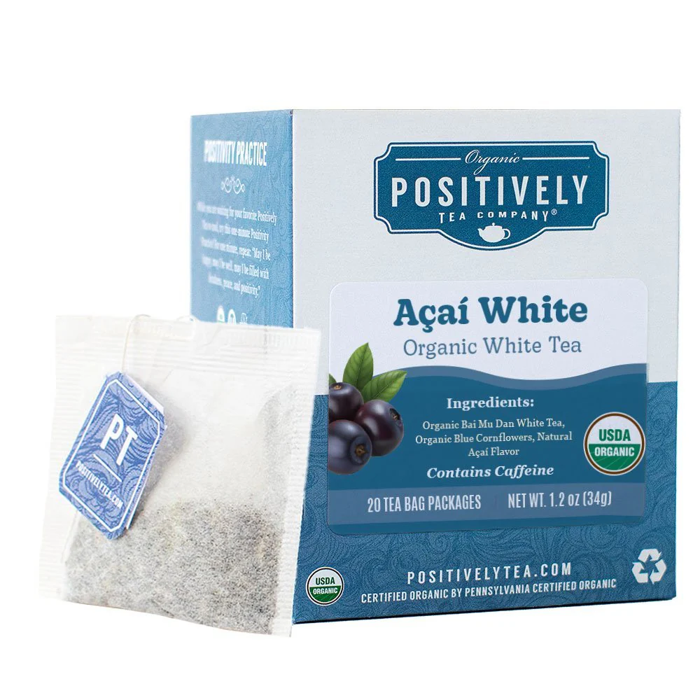 Organic Açaí White  - Tea Bags - Image 2