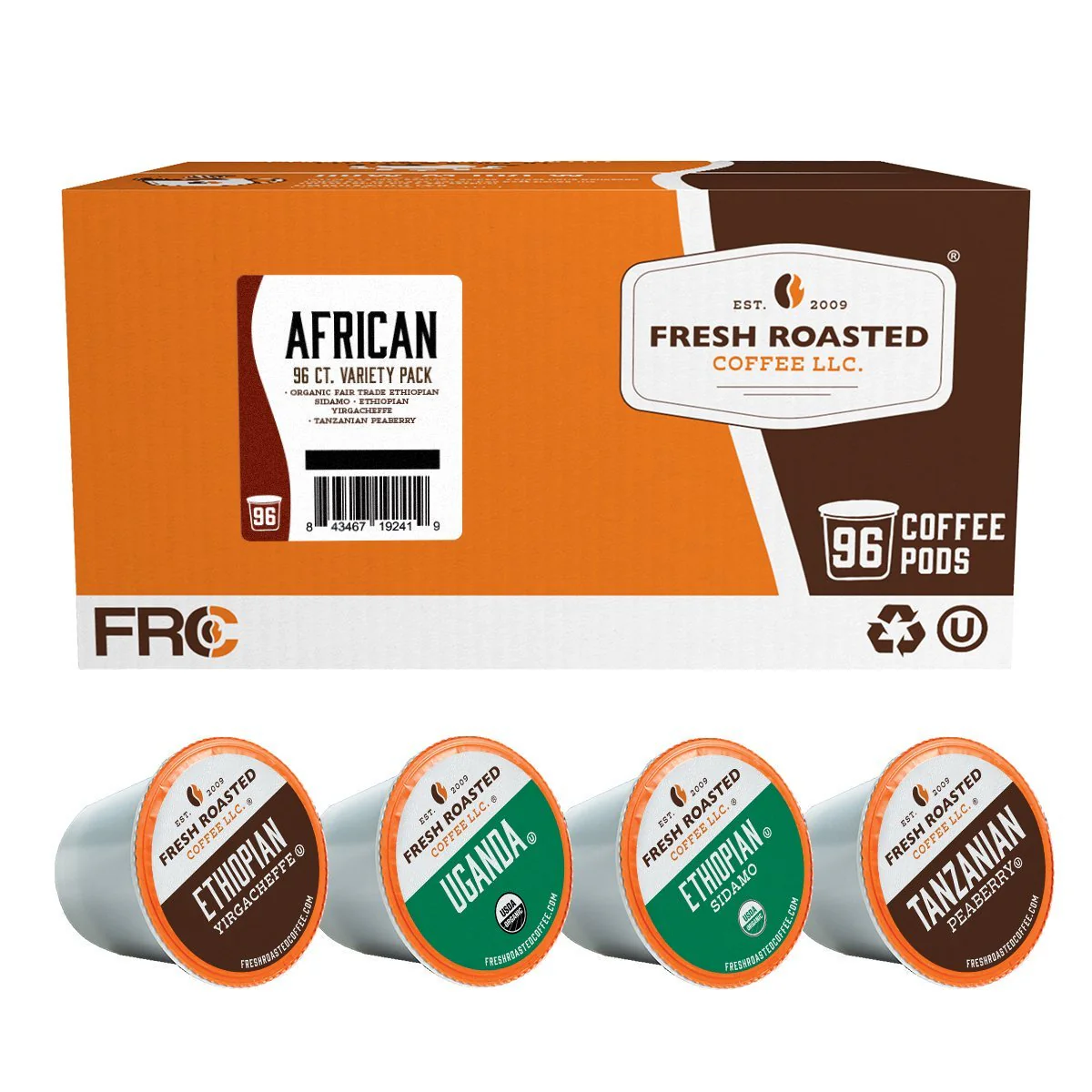 African Coffee Variety Pack - Classic Coffee Pods - Image 2