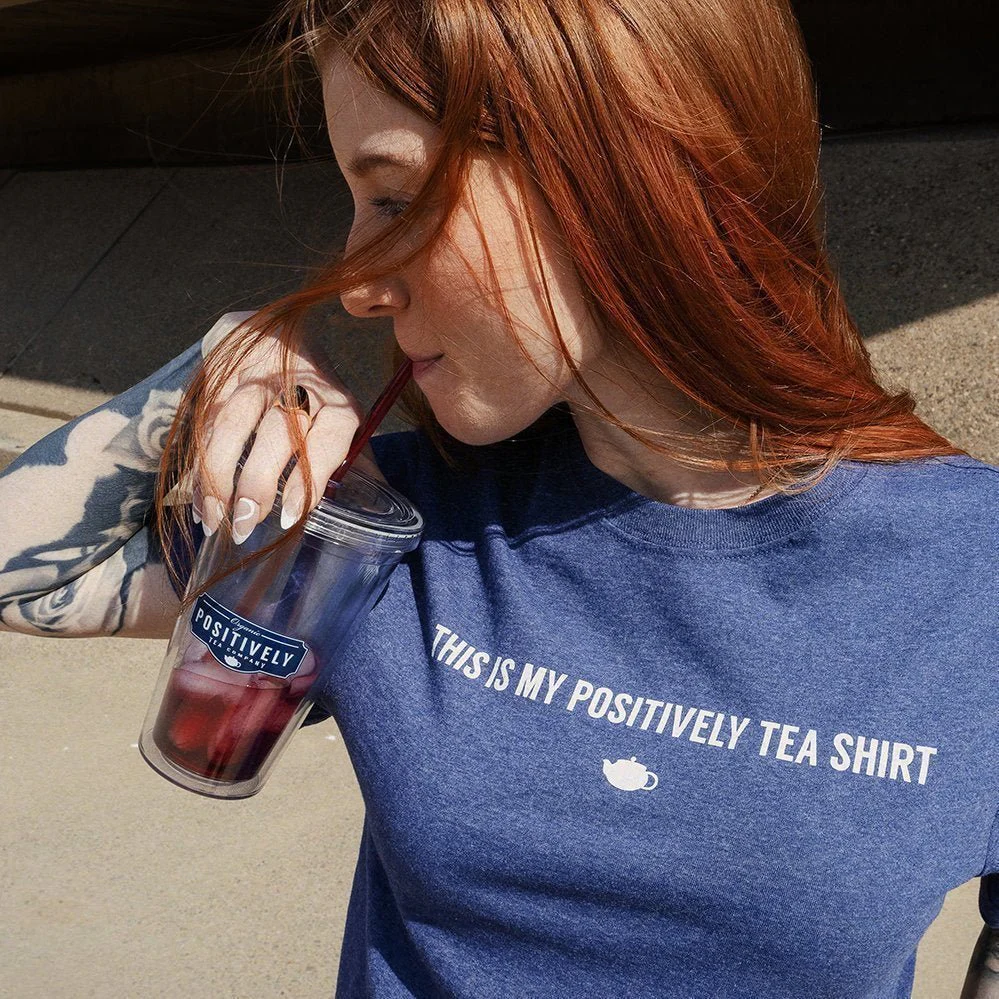 My Positively Tea Shirt - Eco Tee - Image 4