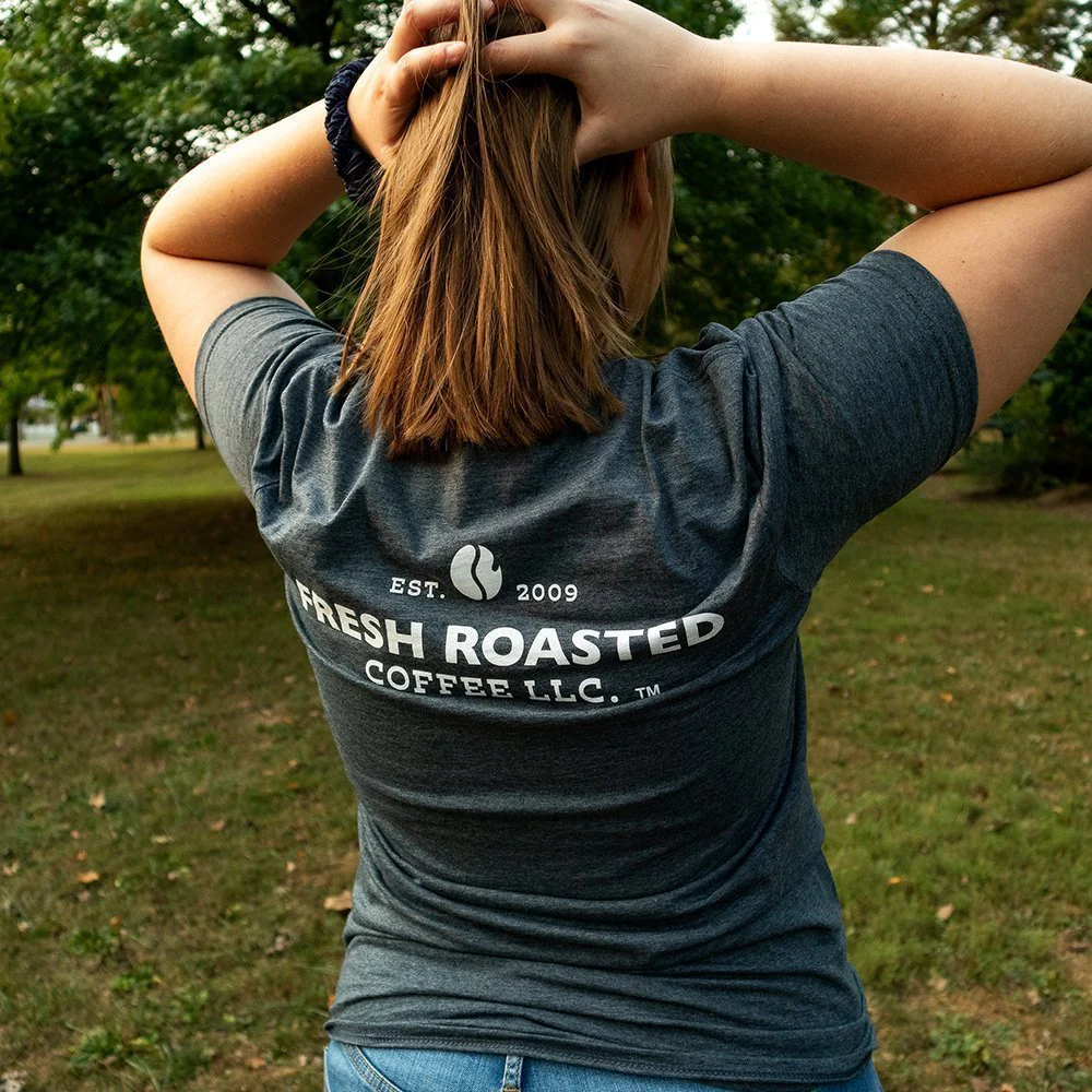 Fresh Roasted Coffee Bean T-Shirt - Image 3