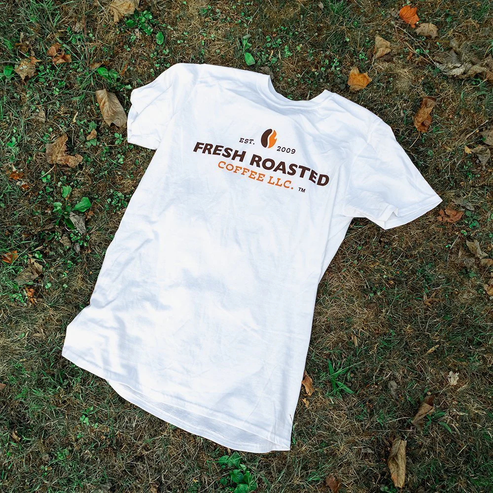 Fresh Roasted Coffee Logo T-Shirt - Image 3
