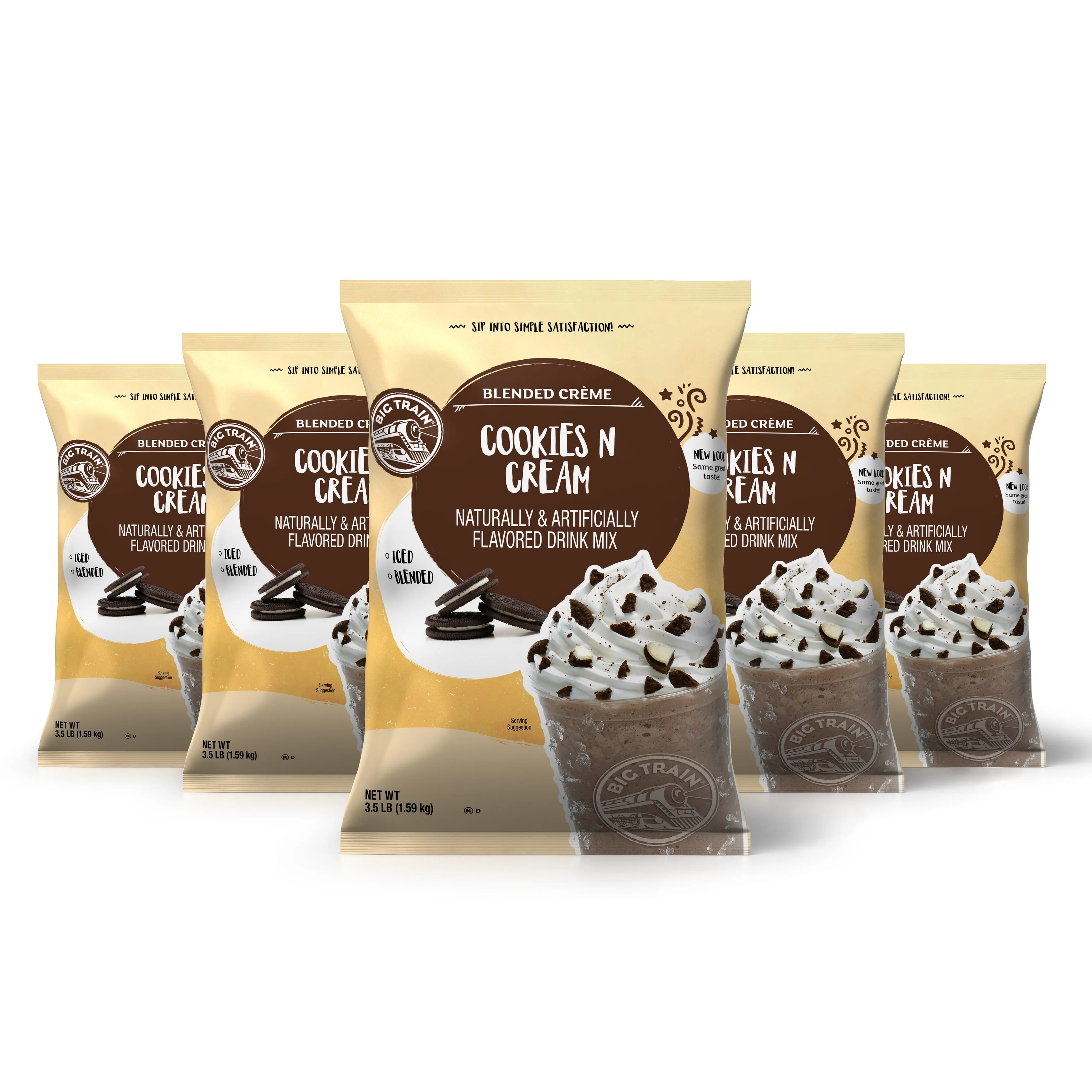 Big Train Powdered Beverage Mix - Cookies N Cream - Image 2