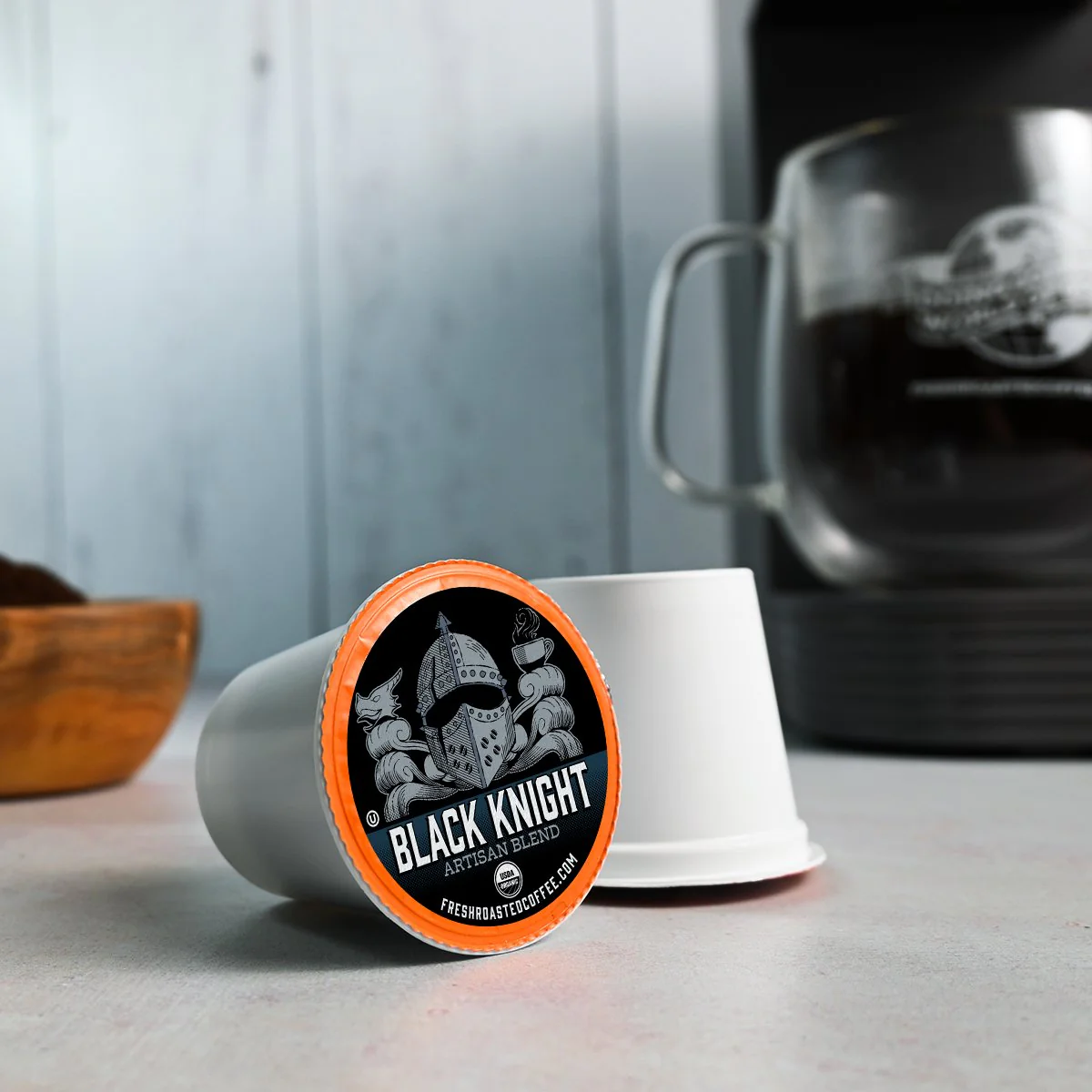 Organic Black Knight - Classic Coffee Pods - Image 5