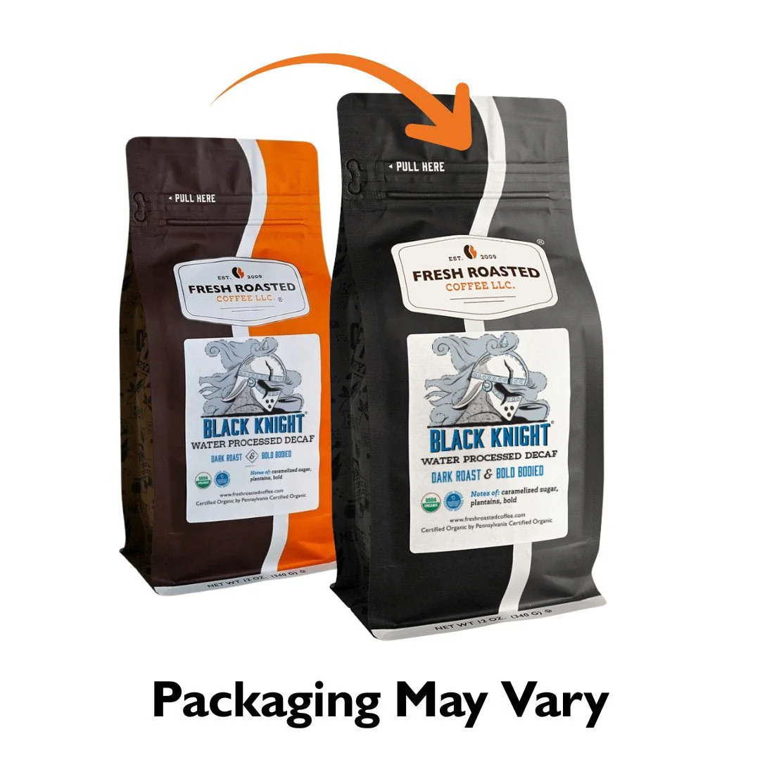 Organic Black Knight Water-Processed Decaf - Roasted Coffee - Image 2