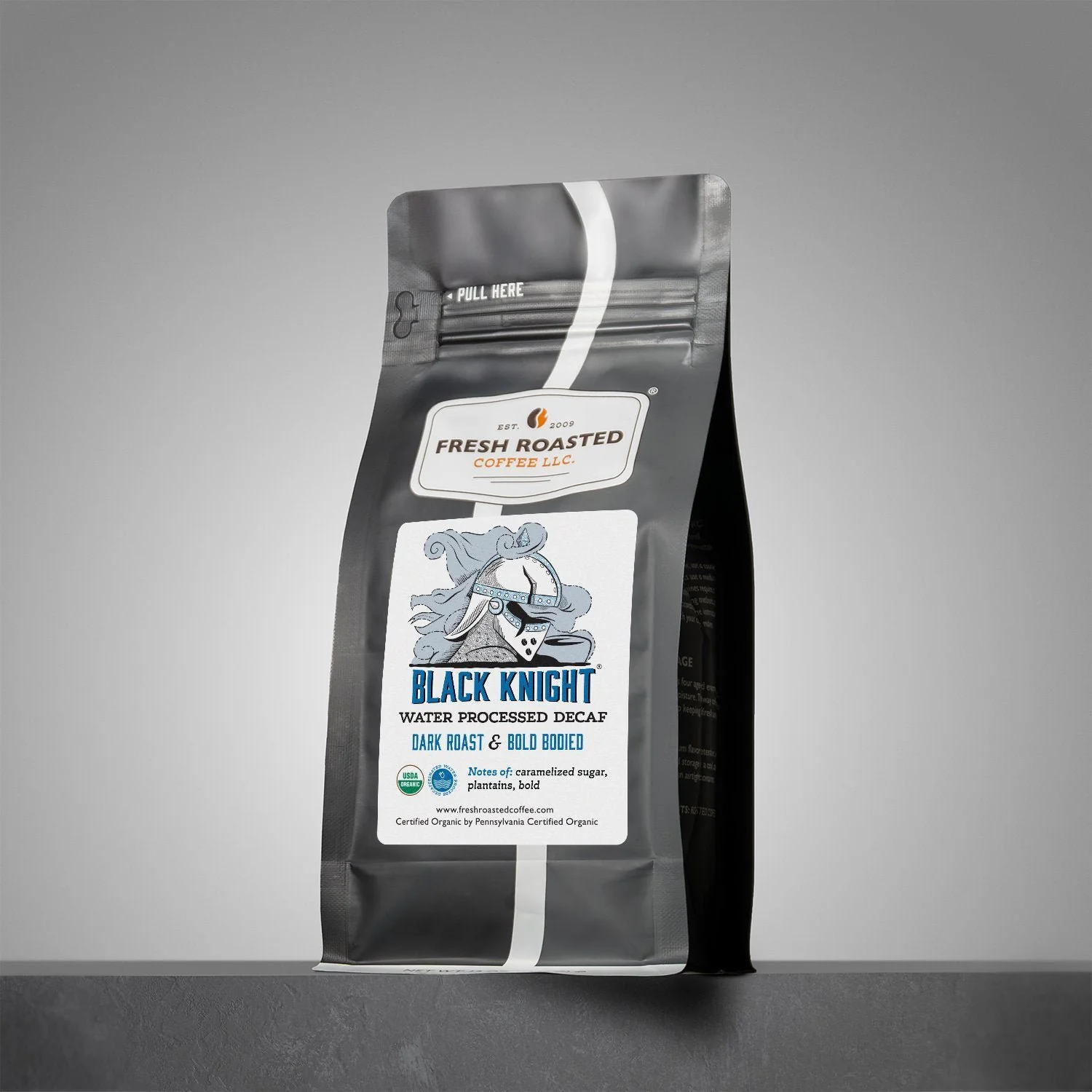 Organic Black Knight Water-Processed Decaf - Roasted Coffee - Image 5
