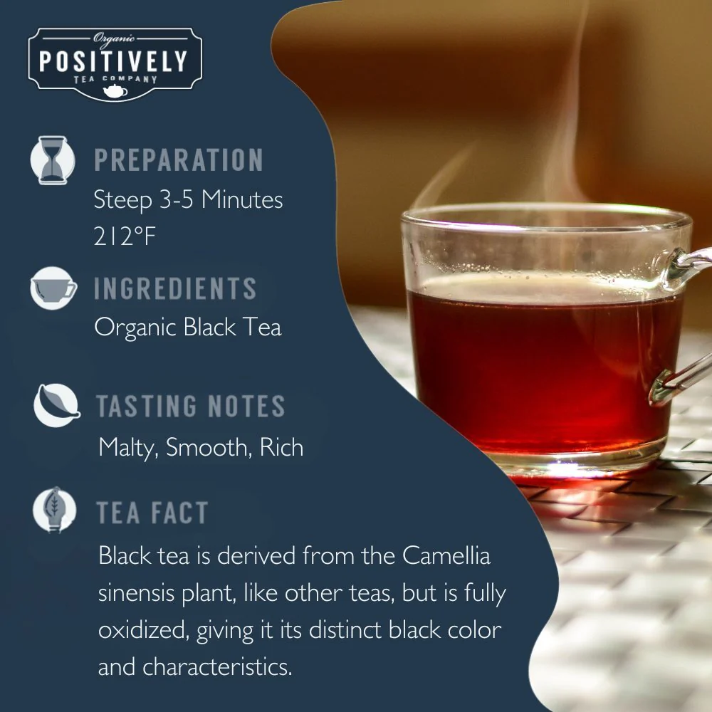 Organic Black Tea - Tea Bags - Image 7