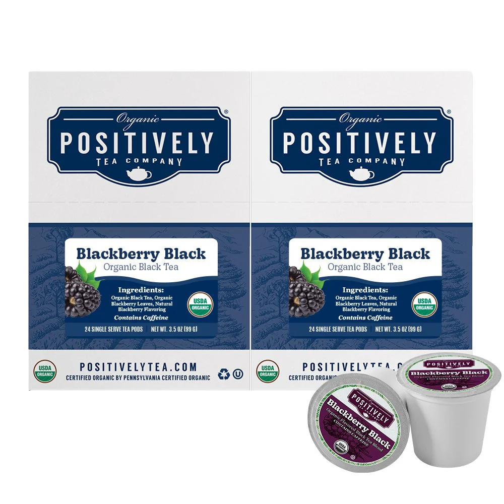 Organic Blackberry Black - Classic Tea Pods - Image 7