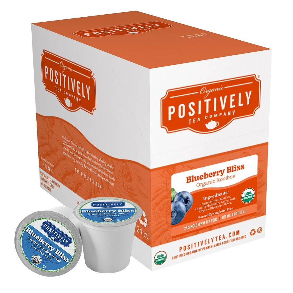 Organic Blueberry Bliss Rooibos - Classic Tea Pods
