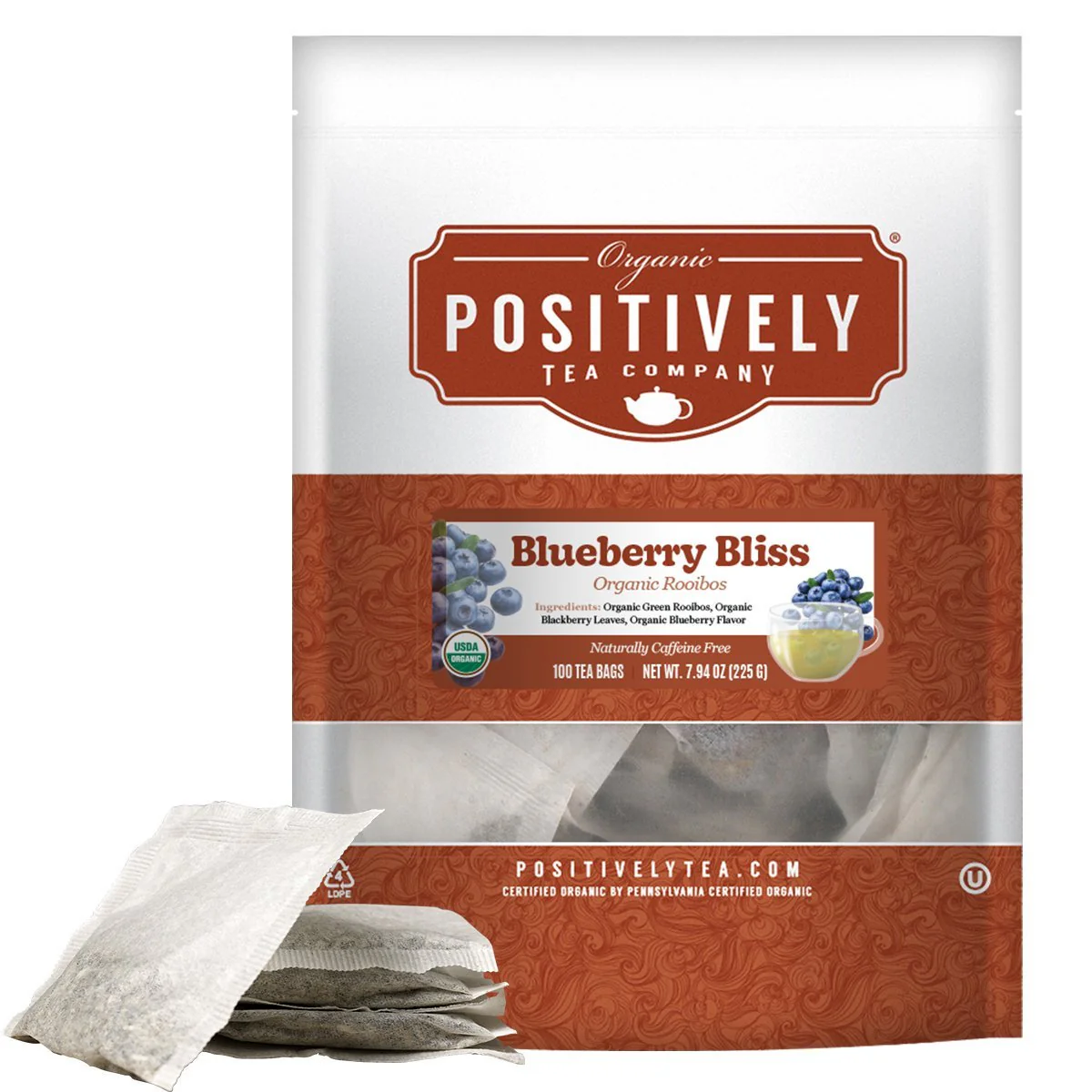 Organic Blueberry Bliss - Tea Bags - Image 7