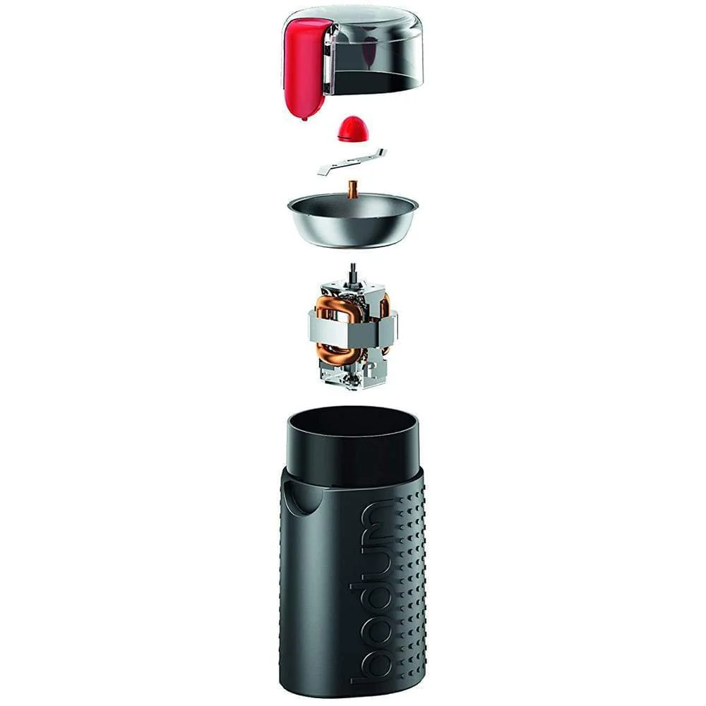 Bodum® Bistro Electric Blade Coffee Grinder, Stainless Steel - Image 2