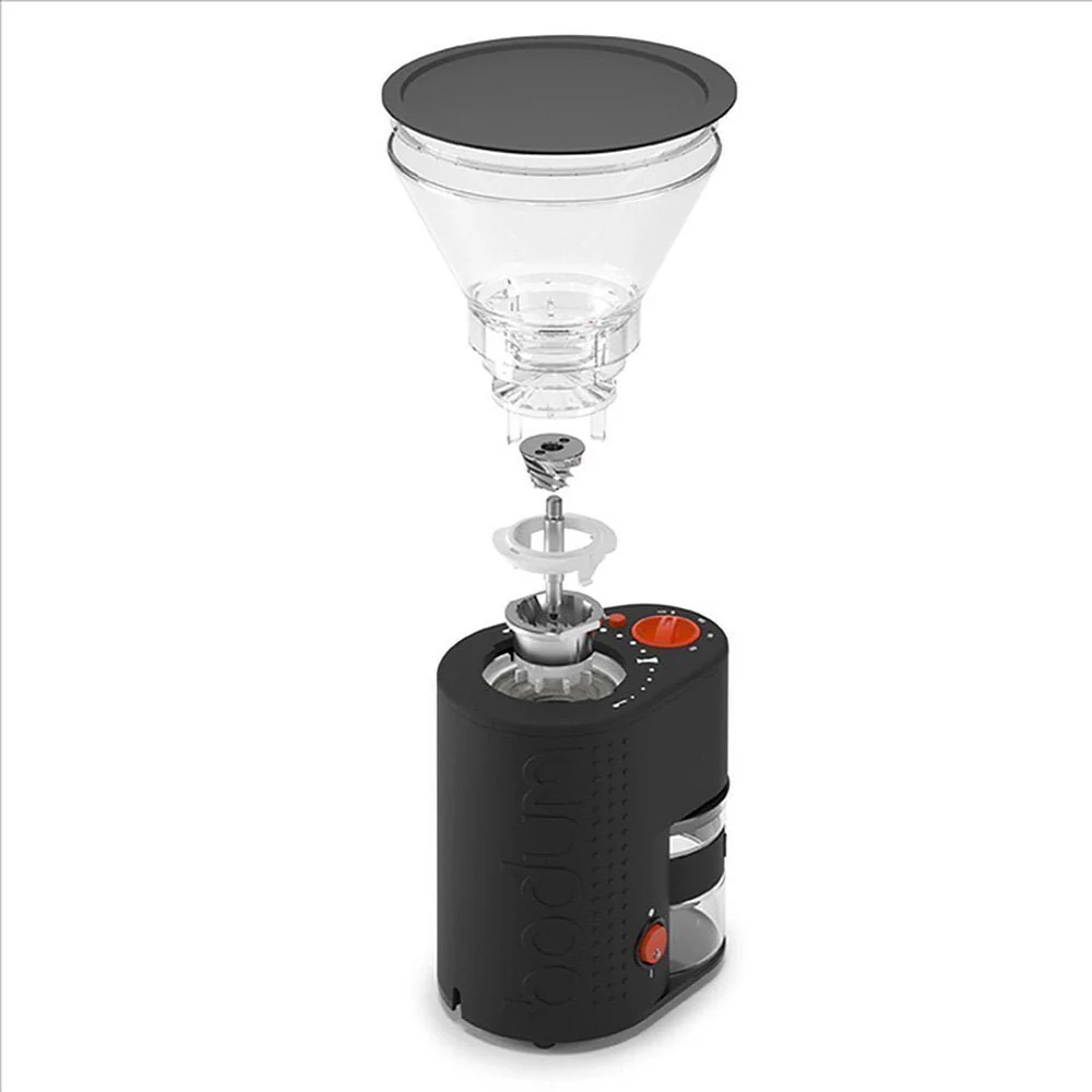 Bodum® Bistro Electric Burr Coffee Grinder - Off White - Image 2