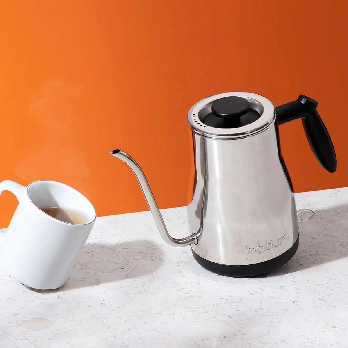Bodum® Bistro Electric Gooseneck Kettle - Silver - Image 3