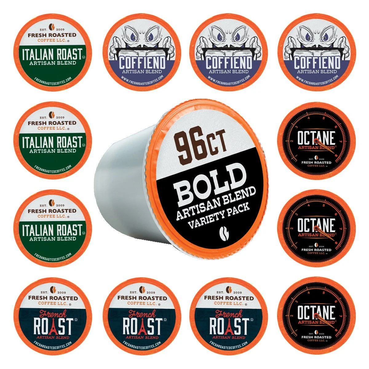 Bold Artisan Blend Variety Pack - Classic Coffee Pods - Image 3