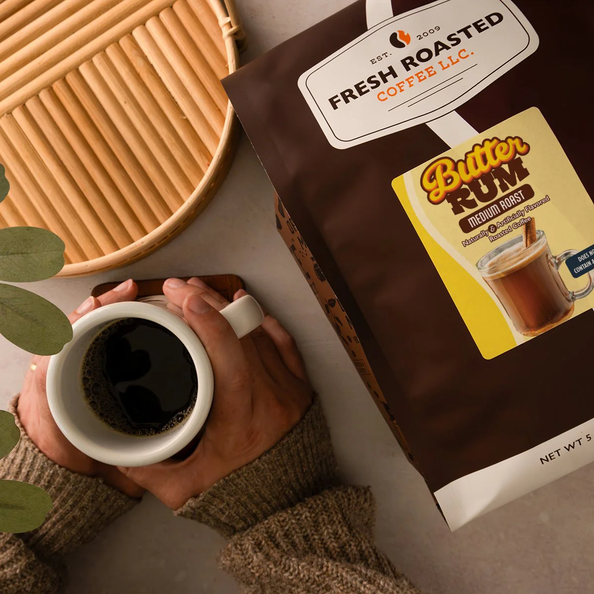Butter Rum - Flavored Roasted Coffee - Image 6