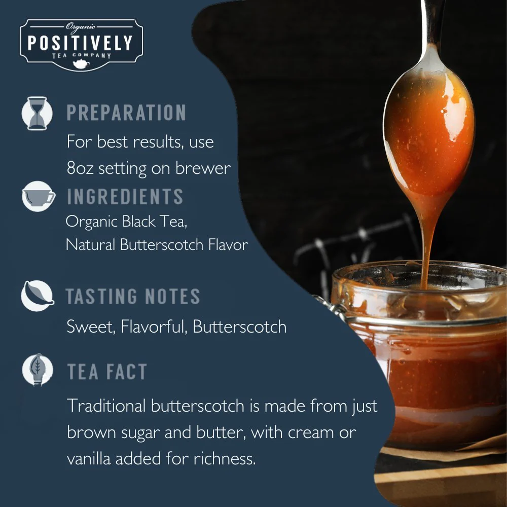 Organic Butterscotch Black - Classic Tea Pods - Image 3