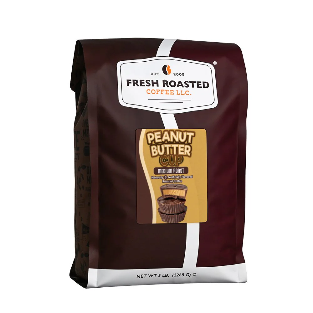 Peanut Butter Cup - Flavored Roasted Coffee - Image 8