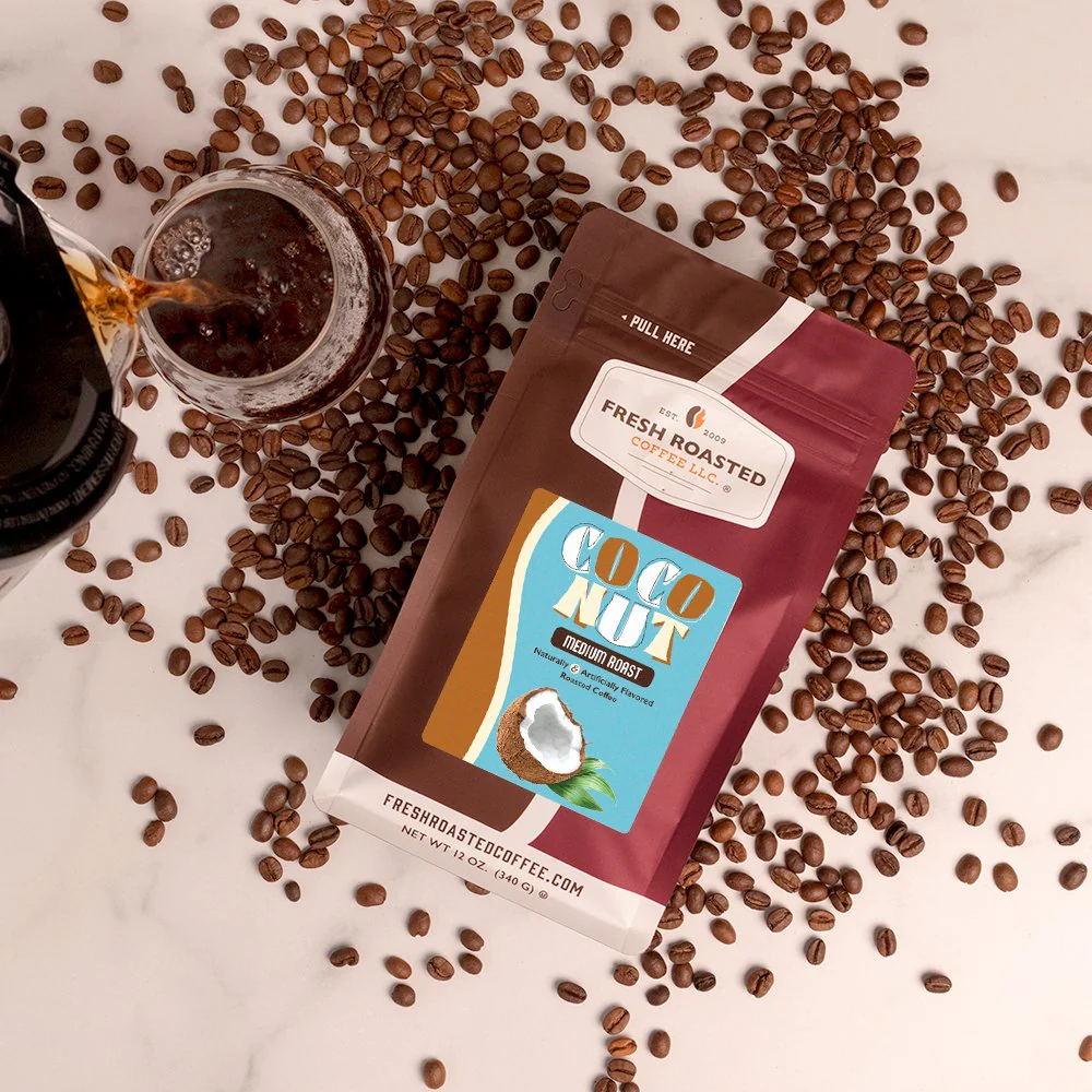 Coconut - Flavored Roasted Coffee - Image 5