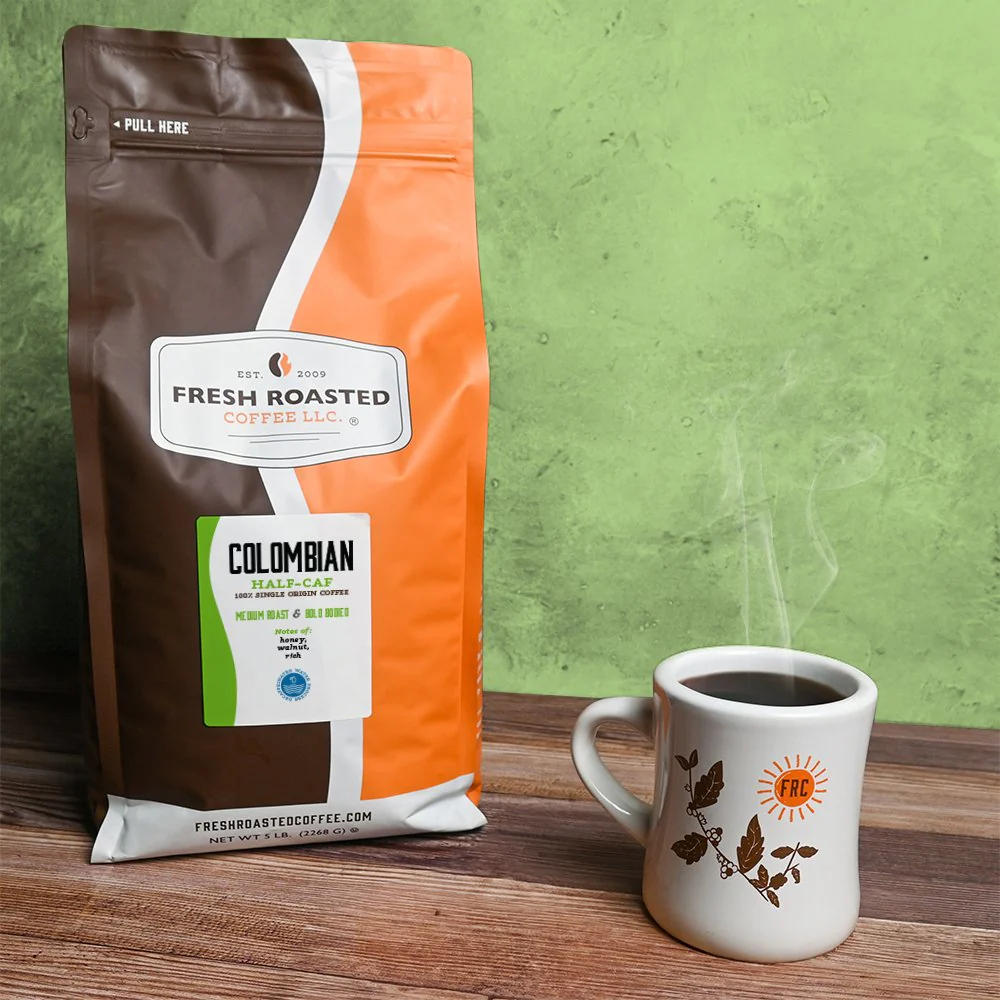 Colombian Water-Processed Half Caf - Roasted Coffee - Image 10