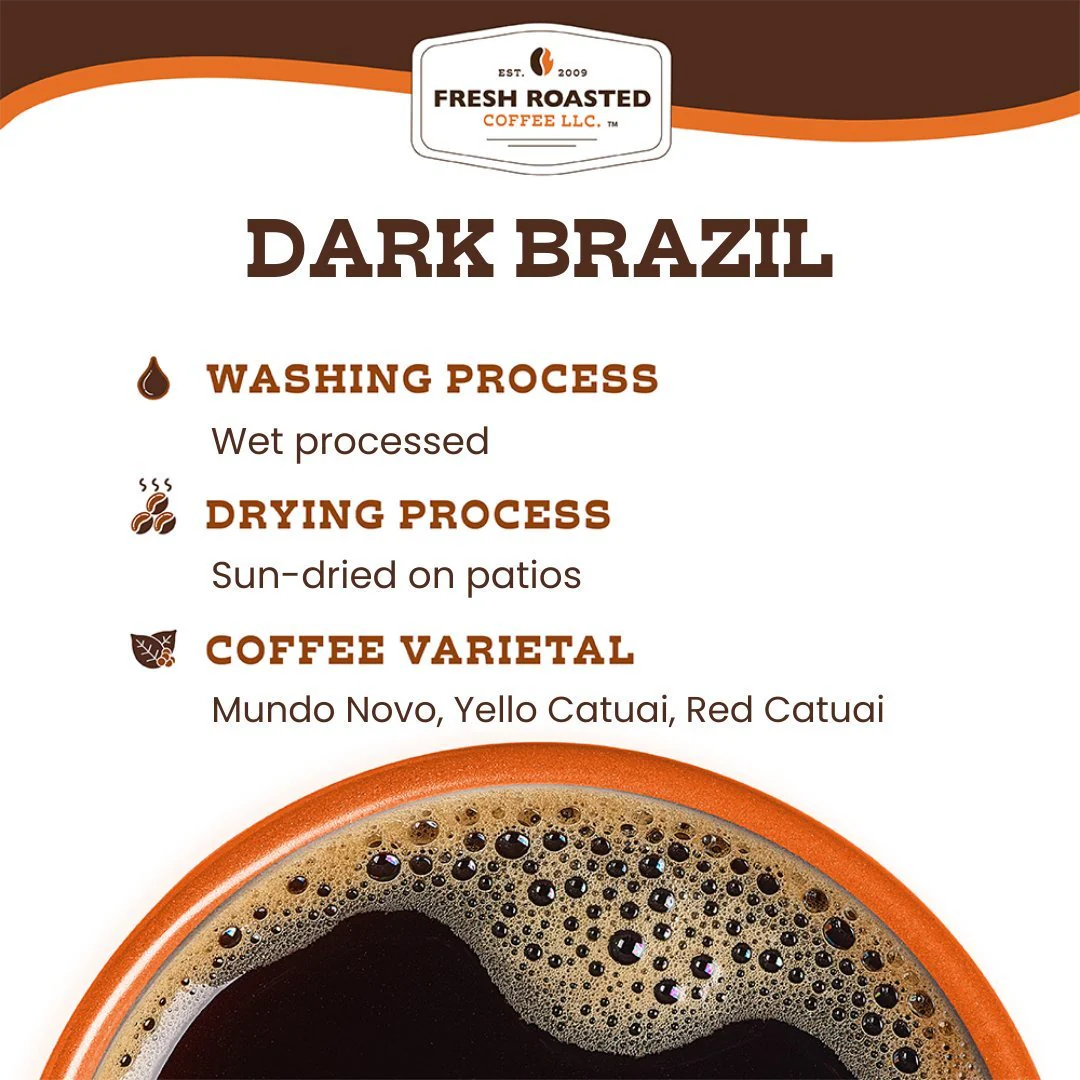 Dark Brazil - Roasted Coffee - Image 5
