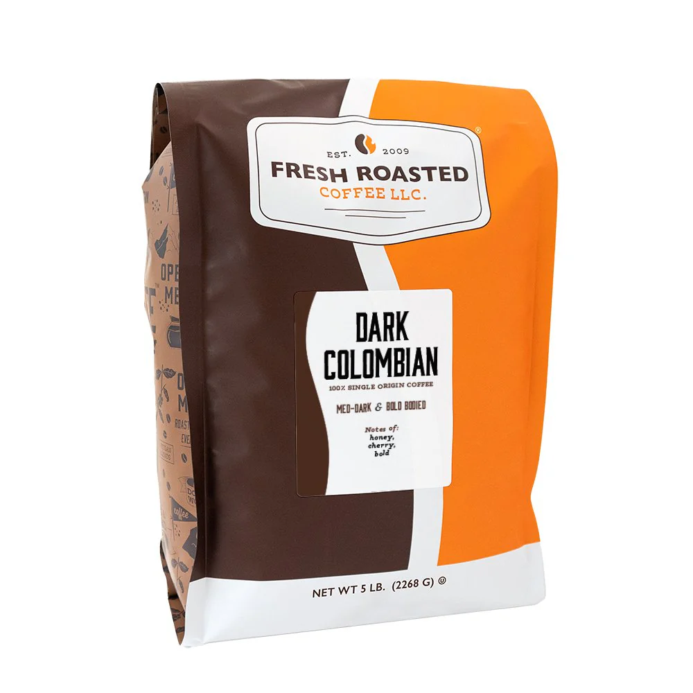 100% Dark Colombian - Roasted Coffee - Image 3
