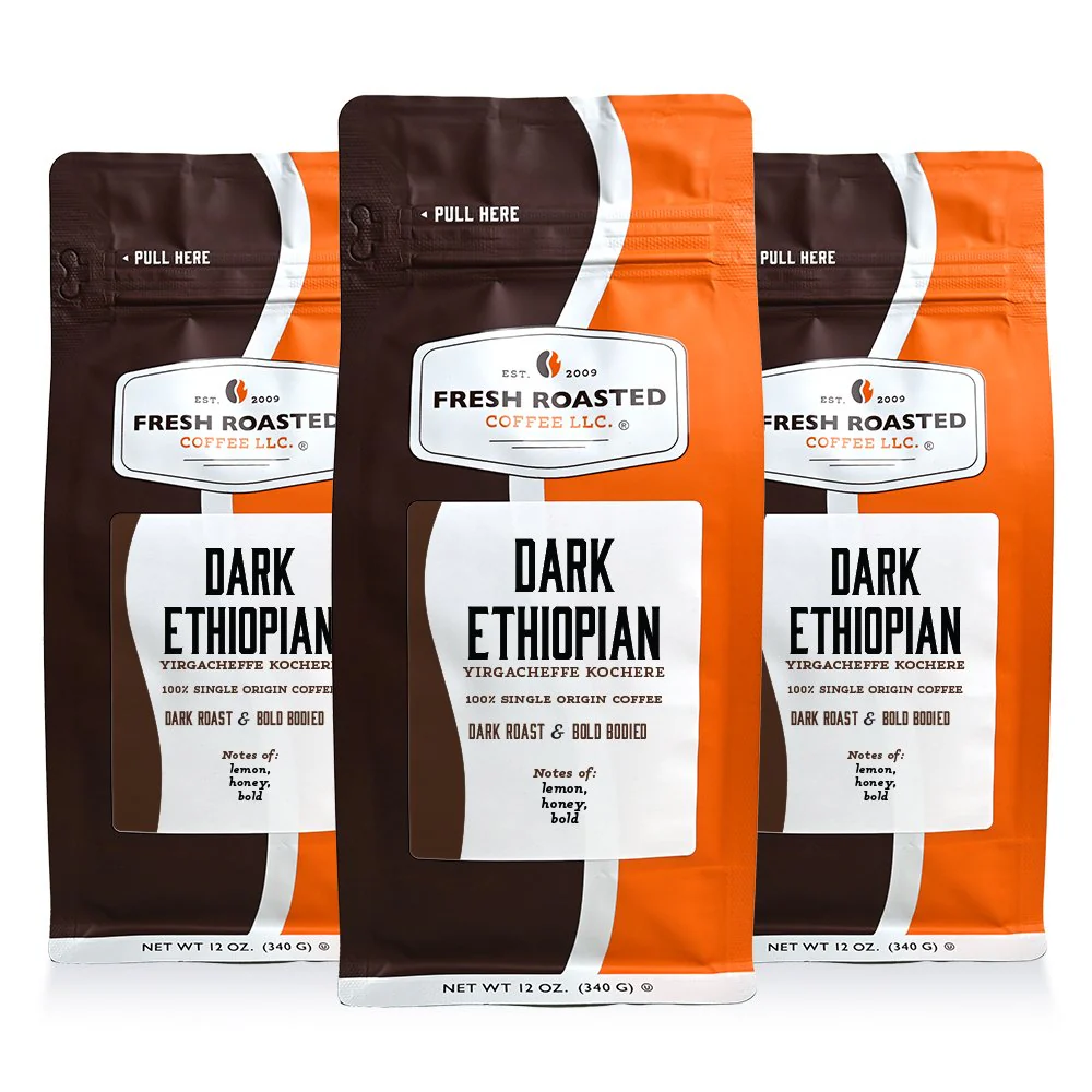 Dark Ethiopian Yirgacheffe Kochere - Roasted Coffee - Image 2