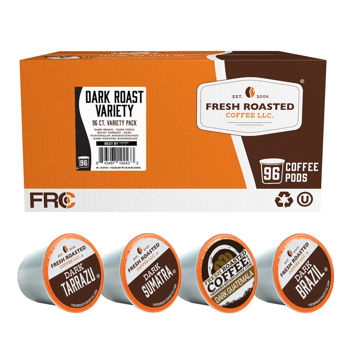 Dark Roast Single Origin Variety Pack - Classic Coffee Pods - Image 4