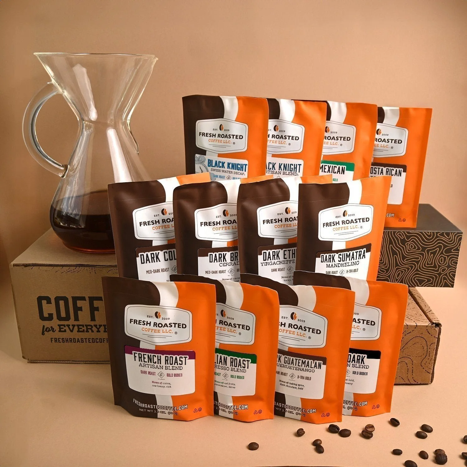 FRC Coffee Bean Gift Box - Dreaming of Dark Roasts - Image 2