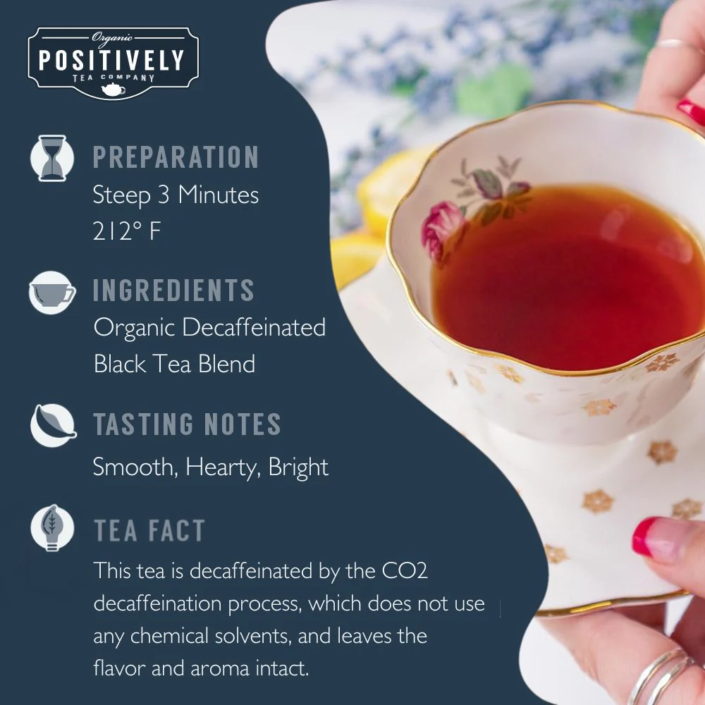 Organic Decaf English Breakfast - Loose Leaf Tea - Image 3