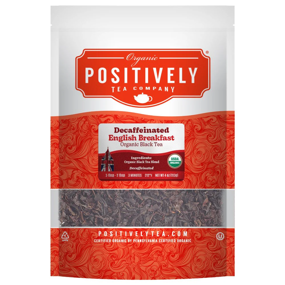 Organic Decaf English Breakfast - Loose Leaf Tea - Image 8