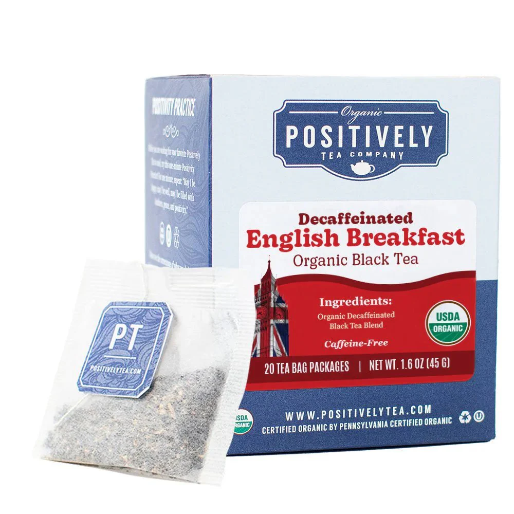 Organic Decaf English Breakfast - Tea Bags - Image 2