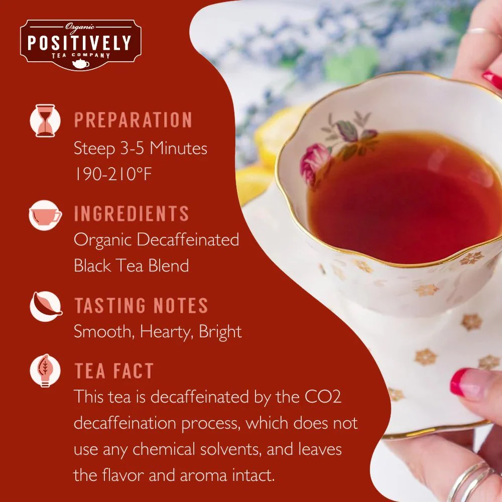 Organic Decaf English Breakfast - Tea Bags - Image 3