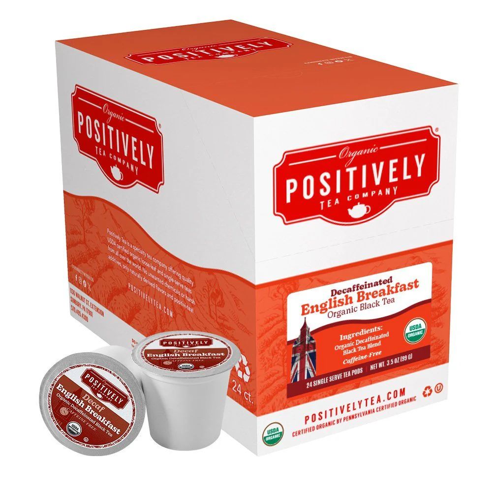 Organic Decaf English Breakfast - Classic Tea Pods