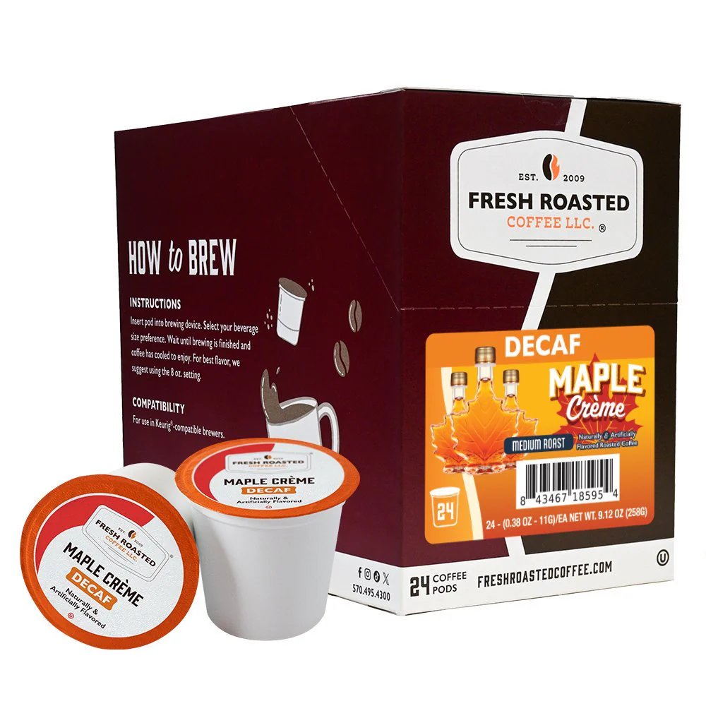 Decaf Maple Crème - Flavored Classic Pods