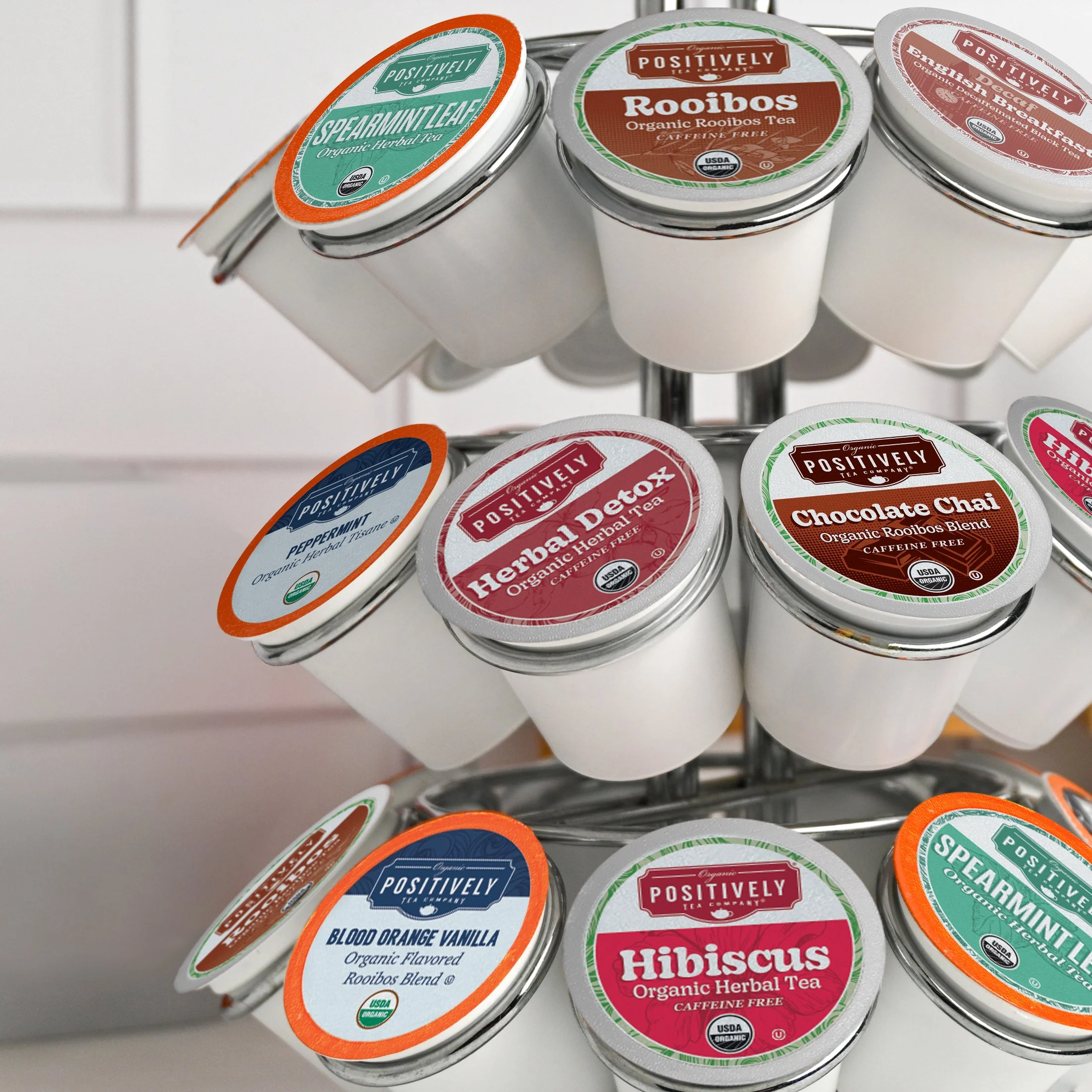 Organic Tea Pod Caffeine-Free Discovery Pack - Classic Tea Pods - Image 2
