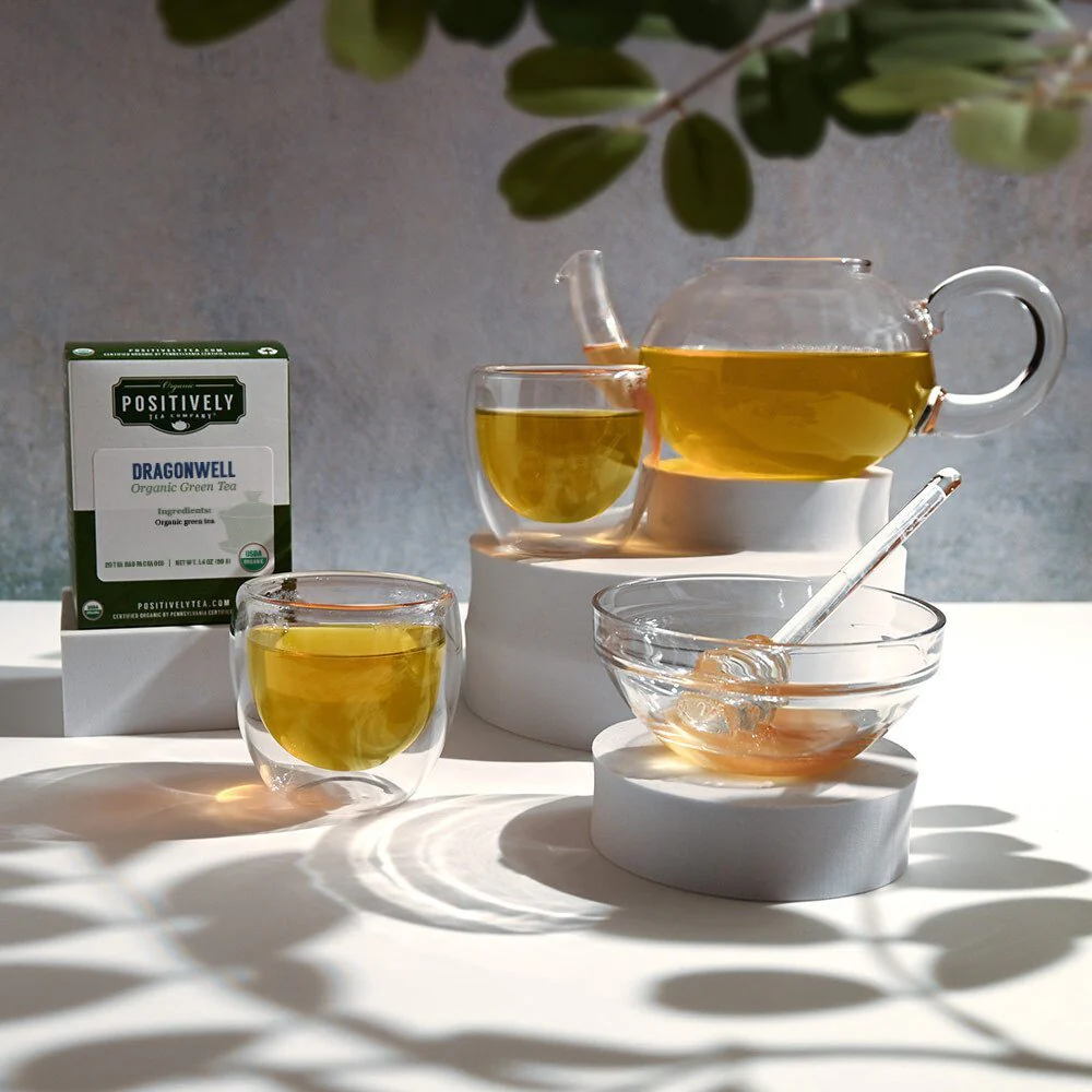 Organic Dragonwell - Tea Bags - Image 4
