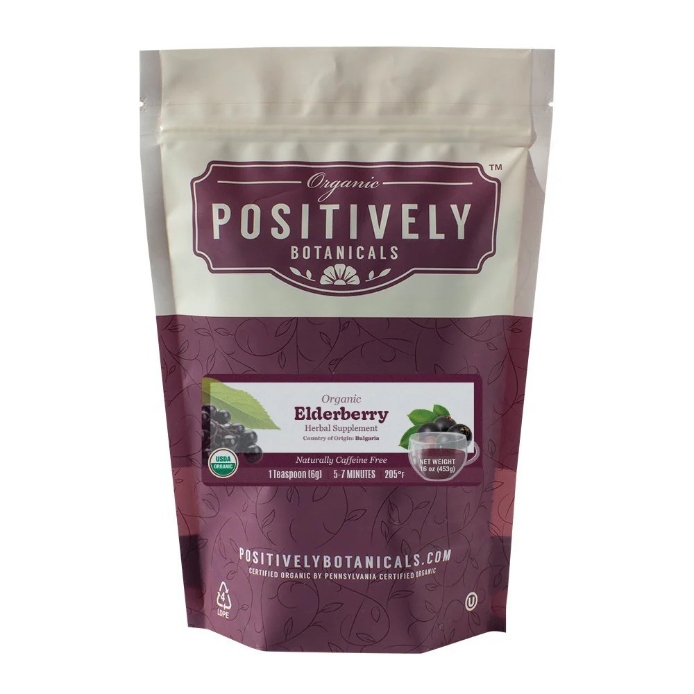 Organic Elderberry - Loose Leaf Botanical - Image 3