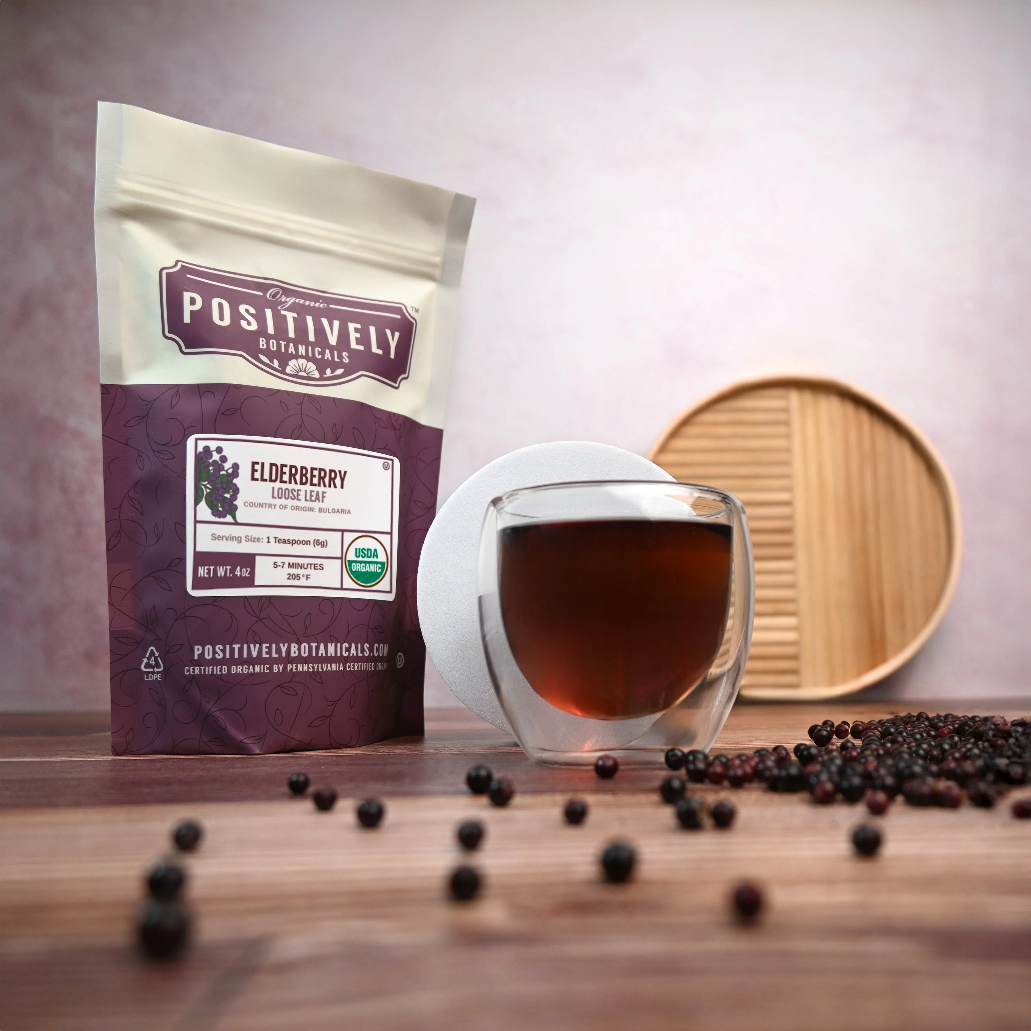 Organic Elderberry - Loose Leaf Botanical - Image 4
