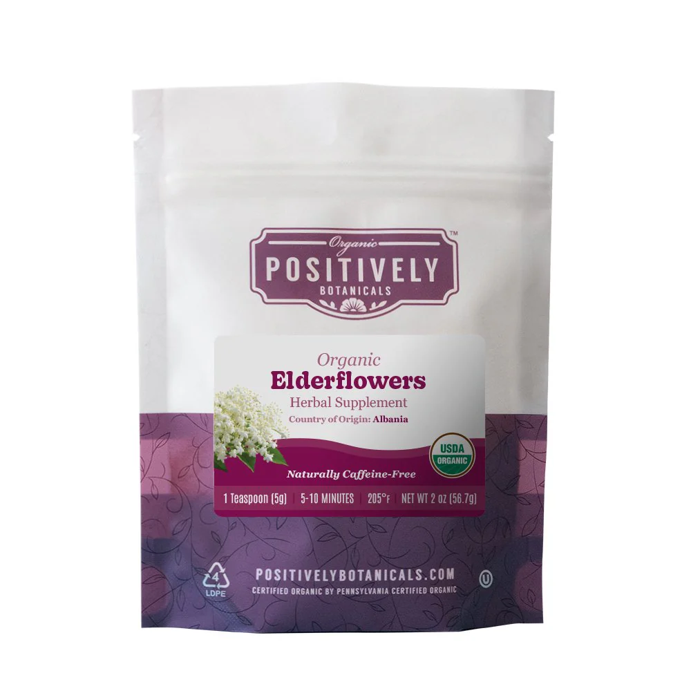Organic Elderflowers - Loose Leaf Botanical - Image 5
