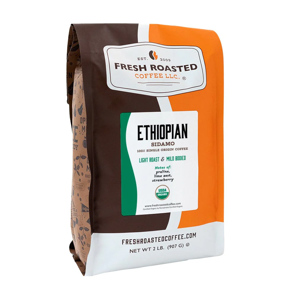 Organic Ethiopian Sidamo - Roasted Coffee - Image 3