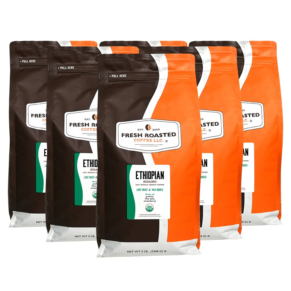 Organic Ethiopian Sidamo - Roasted Coffee - Image 5