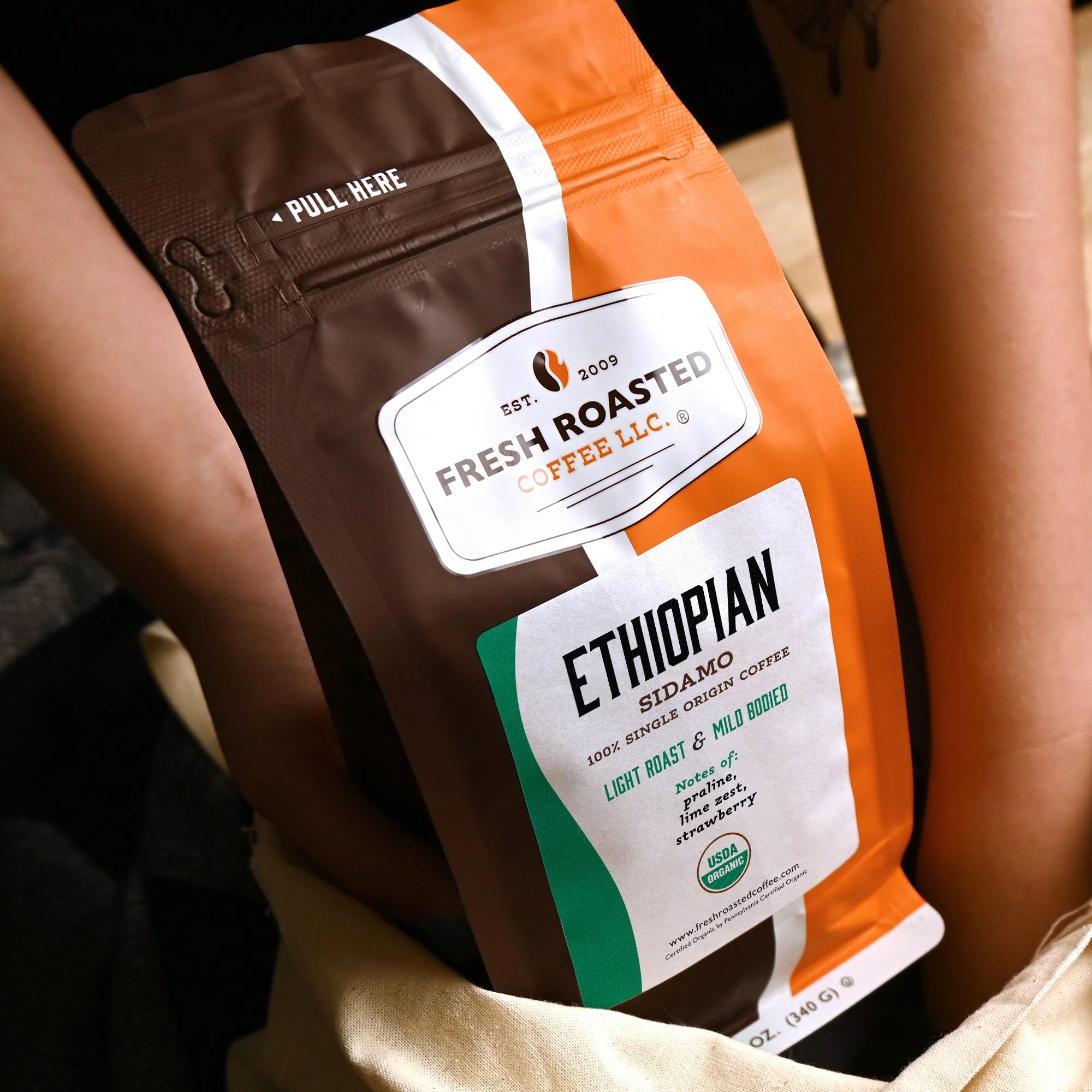 Organic Ethiopian Sidamo - Roasted Coffee - Image 8