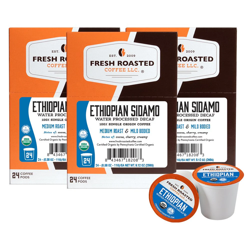 Organic Ethiopian Water-Processed Decaf - Classic Coffee Pods - Image 3