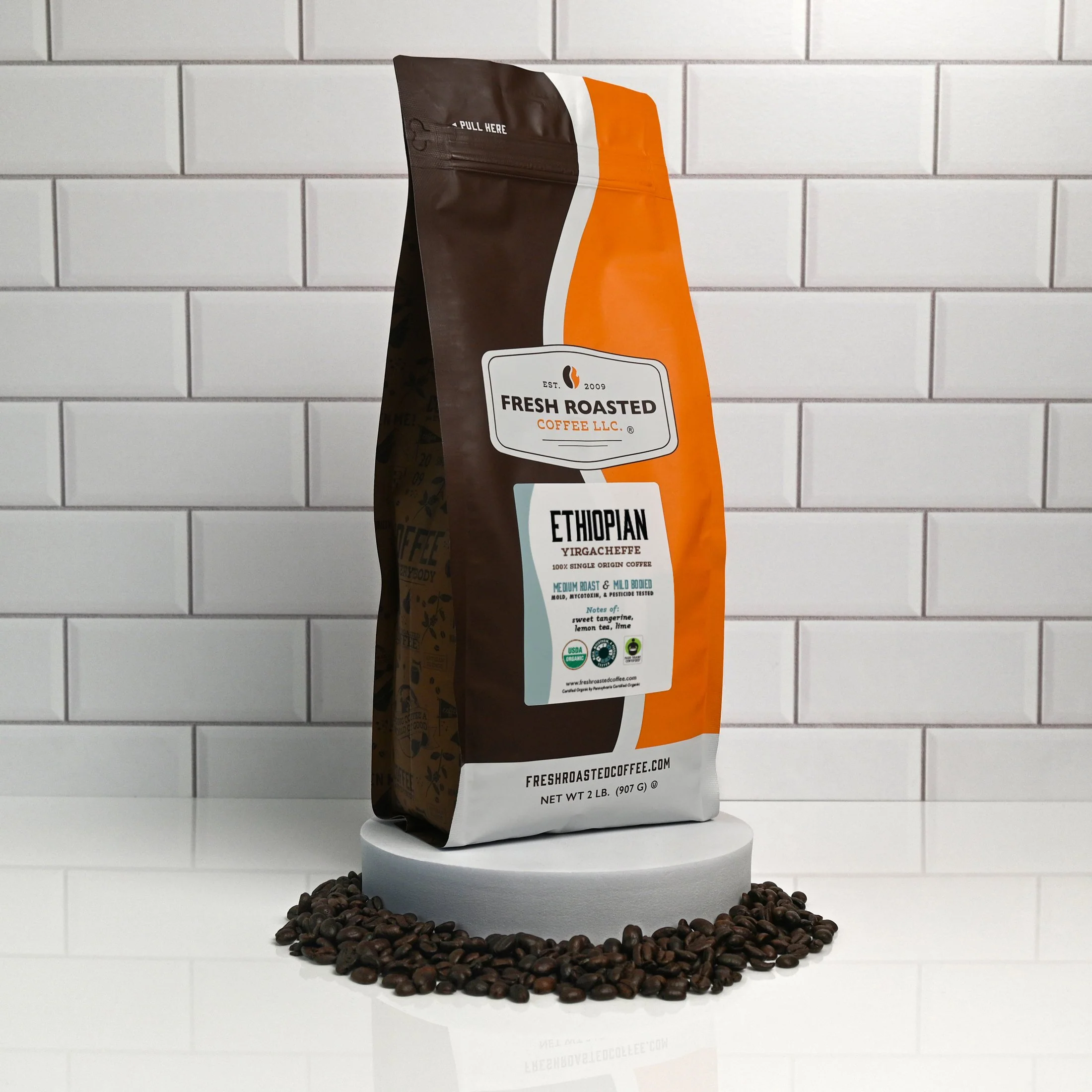 Organic Ethiopian Yirgacheffe - Roasted Coffee - Image 8