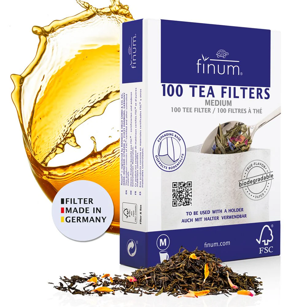 Finum® Tea Filter Bags - 100 CT Medium - Image 4