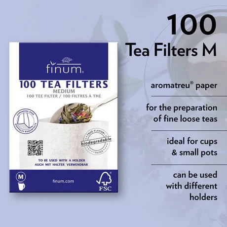 Finum® Tea Filter Bags - 100 CT Medium - Image 5