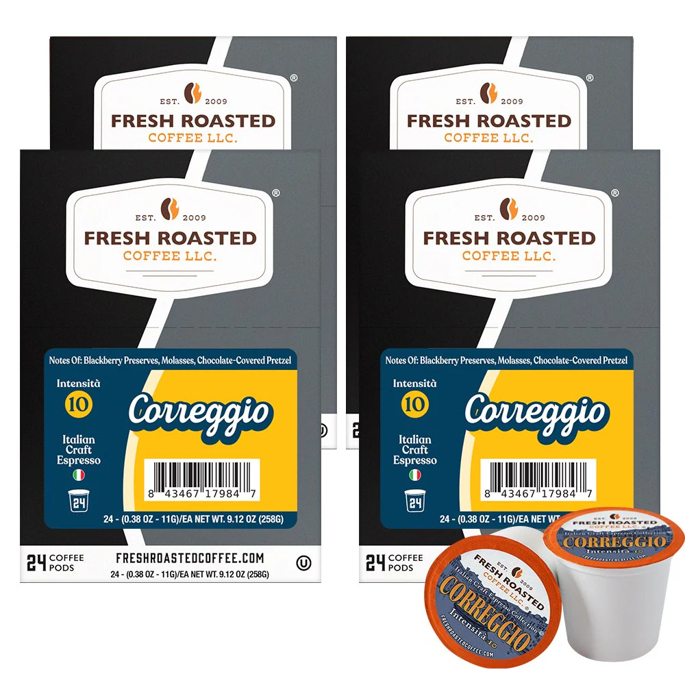 Correggio Italian Craft Coffee - Classic Coffee Pods - Image 4