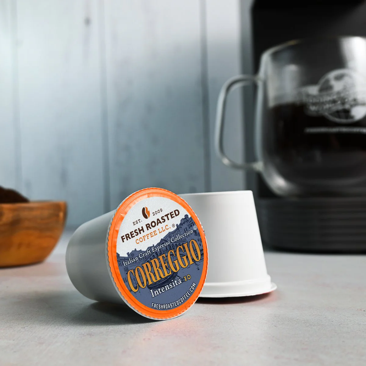 Correggio Italian Craft Coffee - Classic Coffee Pods - Image 8