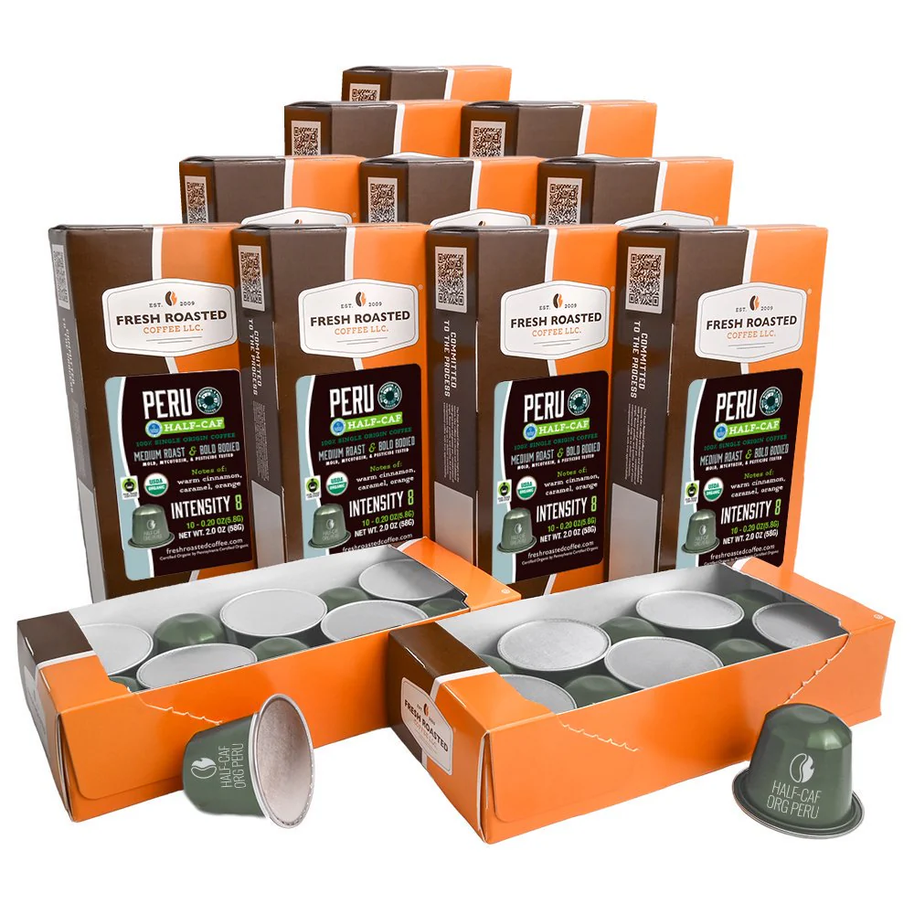 Organic Peru Half Caf MMTP - Espresso Capsules - Image 3
