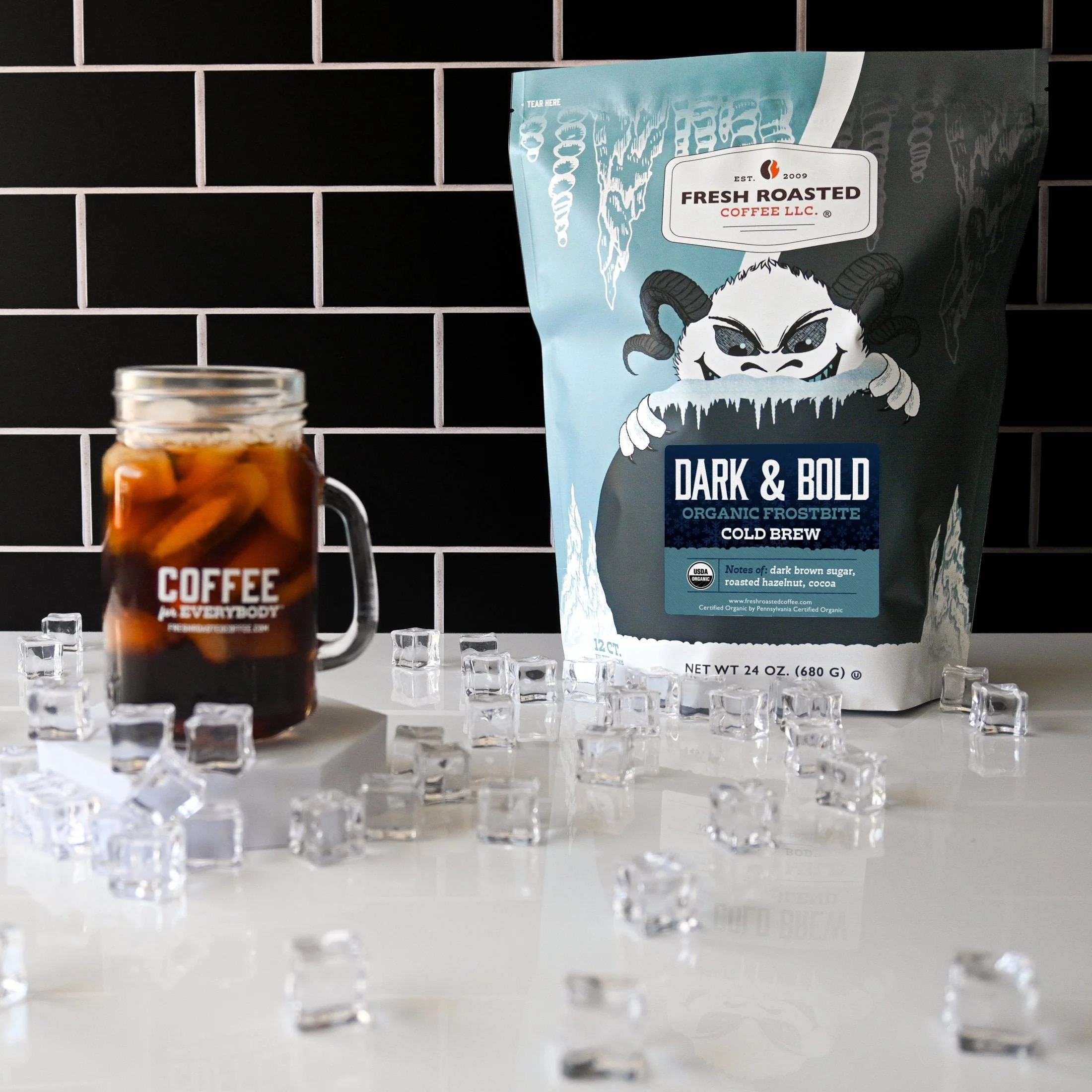 Dark & Bold Organic Frostbite Cold Brew Filter Packs - Image 2