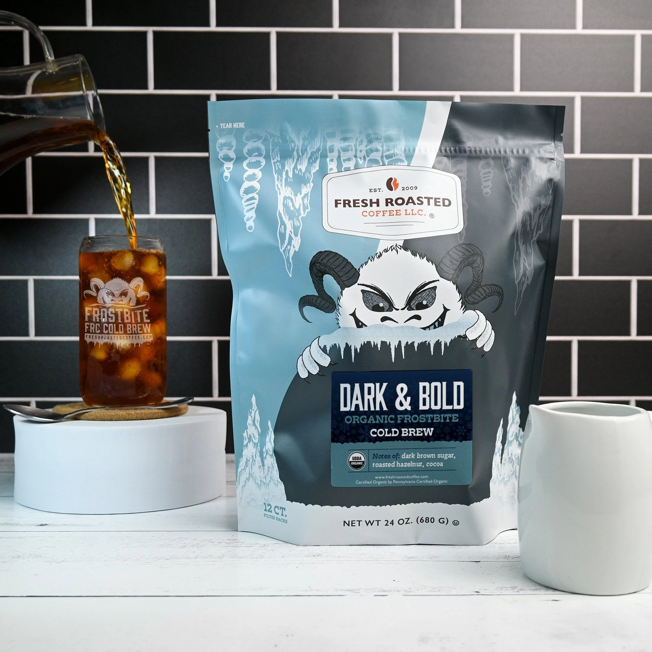 Dark & Bold Organic Frostbite Cold Brew Filter Packs - Image 4